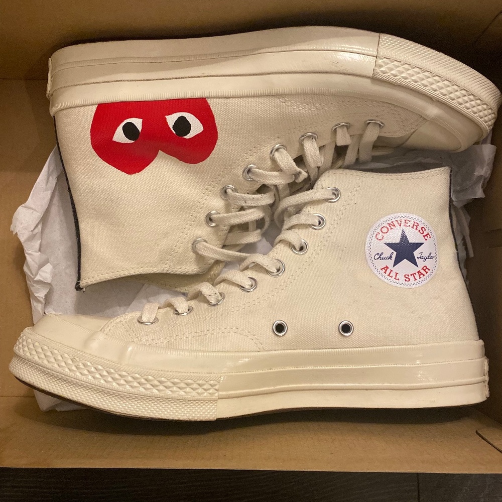 Comme des Garcons PLAY Converse (In Box)